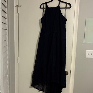 Vince Camuto Midnight Blue High Low Dress